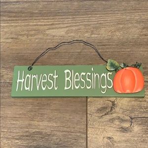 Pumpkin wall decor